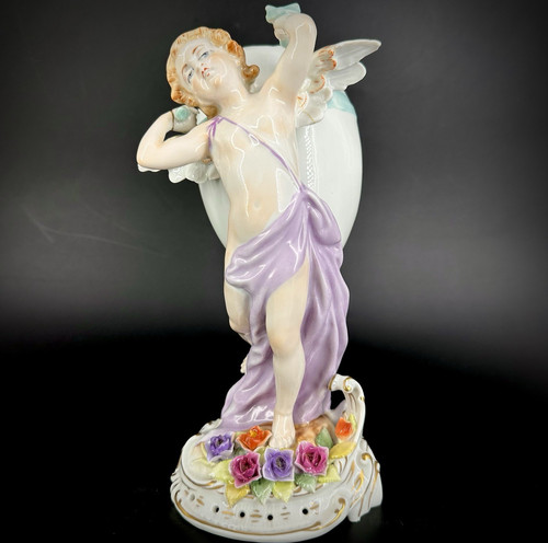Statua porcellana pmp - in,