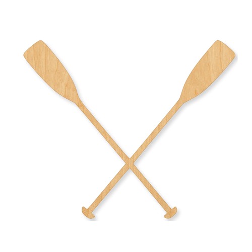 Remi barca legno - remi, ritaglio