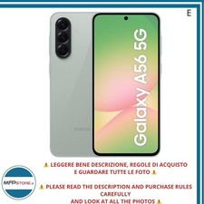 Smartphone Samsung Galaxy A56 5G -  8/256 GB  - Telefono TESTATO - VERDE
