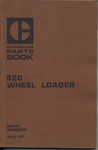 Caterpillar 920 wheel - caterpillar, loader