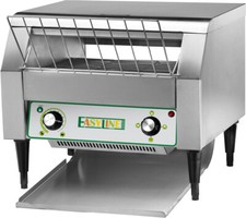 Tostapane a tappeto continuo tostiera automatica 120/350 pezzi ora alberghi bar
