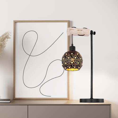 Lampada tavolo wood - lampada,