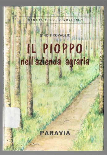 Pioppo nell azienda agraria - il,