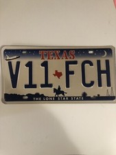 TARGA AUTO AMERICANA ORIGINALE. STATO: TEXAS