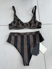 Bikini a quadri Fendi