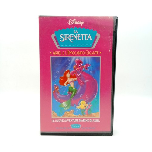 Vhs sirenetta ariel e - vhs, la