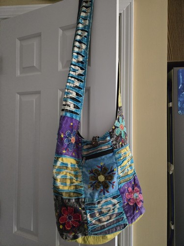 Borsa tracolla boho hippie - a,