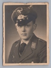 Uniforme soldato Wehrmacht Luftwaffe - vecchia foto anni '40