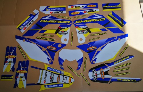 Kit grafica sherco 2017 - sherco,