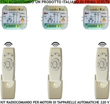 TAPPARELLE ELETTRICHE 220 V 3
