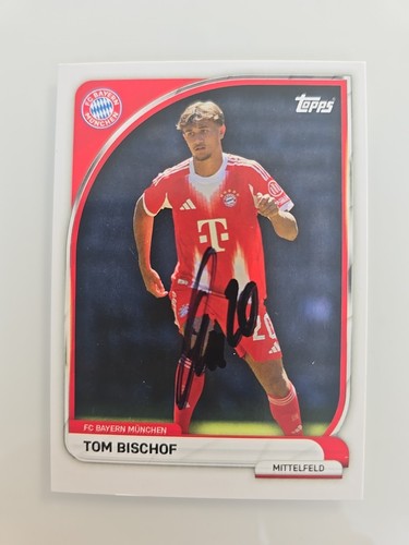Tom bischof fcb autografo - fcb,