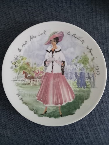 Vintage piatto porcellana - piatto, les