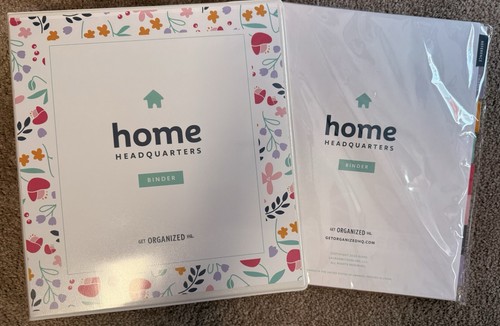 Get organized binder home - hq,