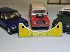Land Rover Defender Distintivo Avvertimento Riempimento Carburante Diesel TDi TD5 Qualità Premium