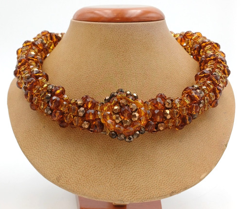 Collana girocollo torchon - girocollo,