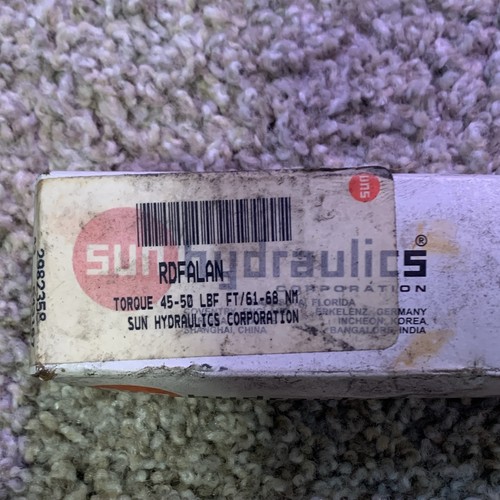 Sun hydraulics rdfa lan - sun,