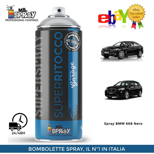 Spray bmw 668 - nero, 1k