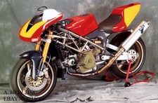 Ducati Supermono moto foto stampa fotografia anni 90 2