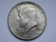 HALF DOLLAR USA 1965 MONETA