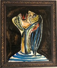 Disegno tempera con - , a