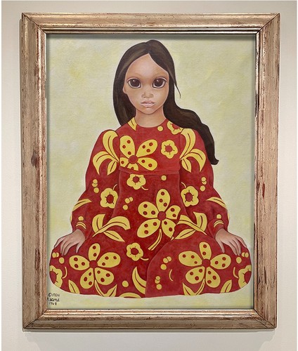 Quadro keane ragazza hawaiana - quadro, -ragazza