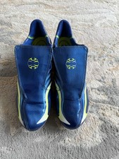 Adidas F50+ Tunit Remake Taglia 9.5 Blu e Giallo Edizione Limitata FG