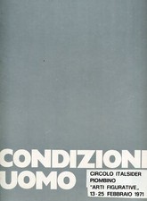 TAMBURI, Ennio. Condizione uomo. Comune di Ferrara 1971