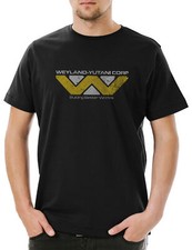 T-shirt uomo Weyland Yutani Corp Prometheus USCSS Nostromo logo alieno