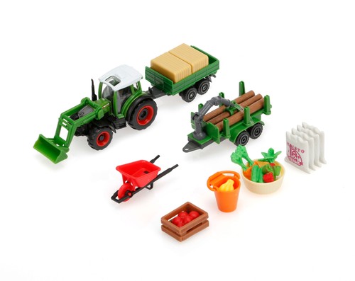 Burago mini work farmset - mini,