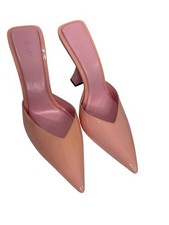 Mules donna Hanifa rosa tacco