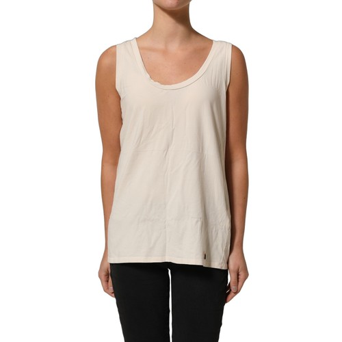 Aniye top beige - beige, viscosa