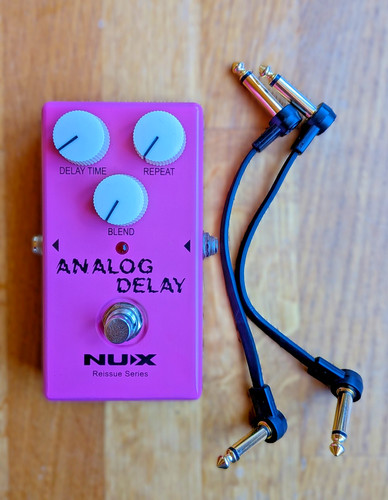 Nux analog delay - nux, reissue