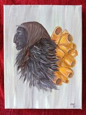 Dipinto Mamuthones-Sardegna