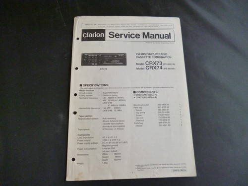 Manuale servizio originale - di,
