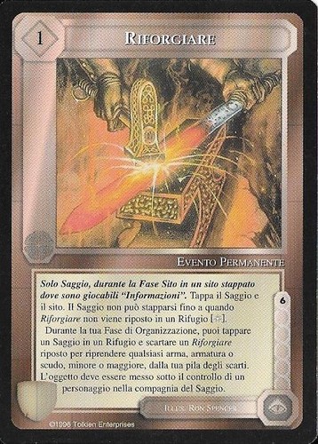 Signore degli anelli - anelli, gcc