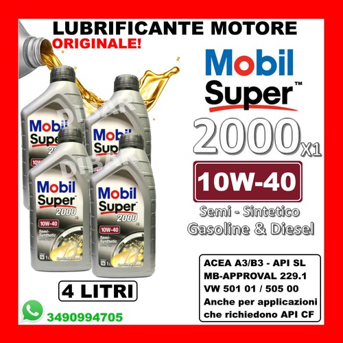 Olio originale mobil super - olio,