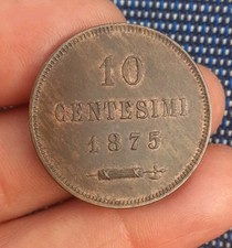 10 CENTESIMI 1875- SAN MARINO