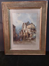 Acquerello originale antico