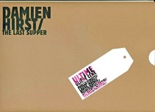 DAMIEN HIRST - THE LAST SUPPER - FOLDER WITH TWO-SIDED PROMOTIONAL POSTER