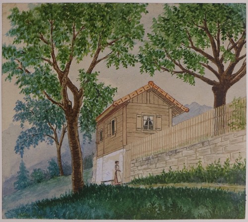 Painting watercolor picture - painting,