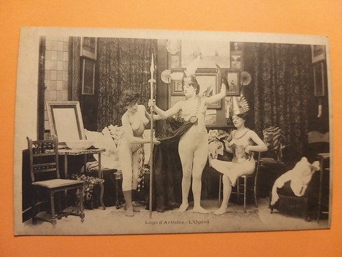 Nudo femminile postcard - nudo,