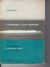 A CIASCUNO IL SUO ESERCIZIO