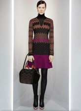 Abito svasato MISSONI marrone