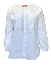 Camicia In Cotone Ricamata