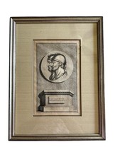 Antico piatto in rame Etienne