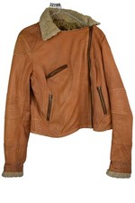 Giacca biker BERSHKA pelle