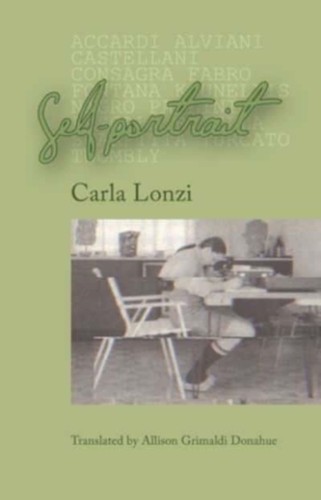 Selfportrait carla lonzi - by,