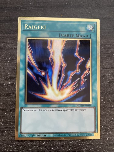 Carte raigeki - yu-gi-oh!,
