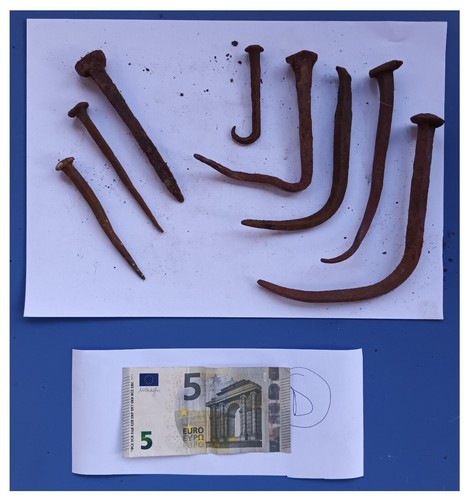 Chiodi ferro battuto - , vedi