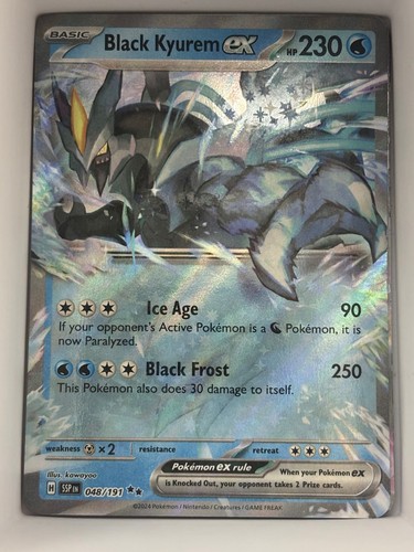 Black kyurem double - black, rare